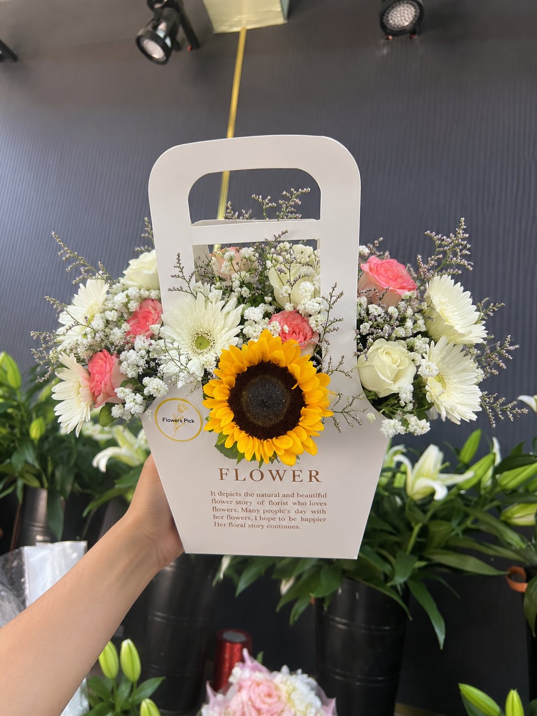 Sunflower Garden Gift Box