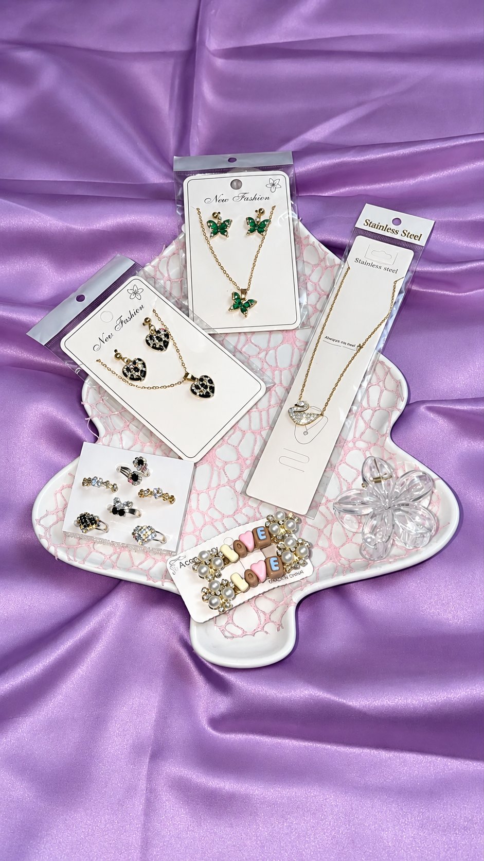 The Emerald & Starlight Keepsake Jewelry Gift Set image 1